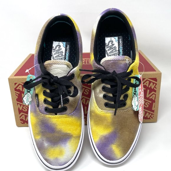 💖MEGA SALE💖VANS Comfycush Era Blotched Velvet Womens Size Sneakers VN0A3WM92QD - Picture 4 of 16